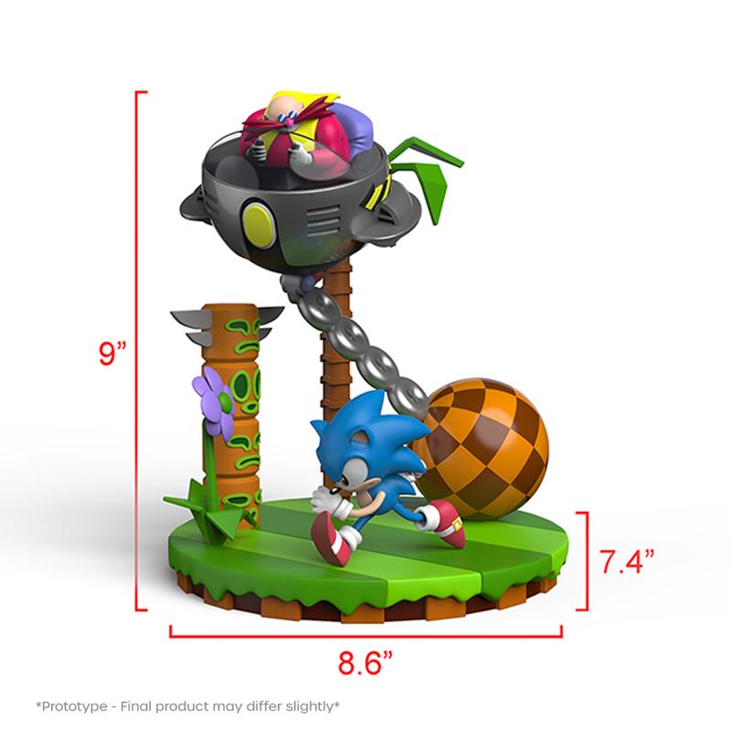 Statua ufficiale del 30 ° anniversario di Sonic The Hedgehog - Edizione Limitata (6591409815606)