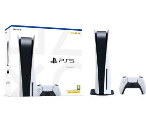 PS5 CONSOLE 825GB STANDARD ED. WHITE CHASSIS EU + CONTROLLER FENNER (8031103746350)