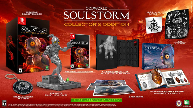 Oddworld: Soulstorm - Collector's Oddition  Nintendo Switch [PREORDINE] (6859730616374)