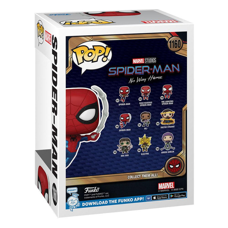 Spider-Man: No Way Home POP! Marvel Vinyl Figure Spider-Man Finale suit 9 cm [PREORDINE] (8030800085294)