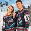Star Wars Tie Fighter Battaglia di Yavin  Maglione Ufficiale Natalizio -  Ugly Sweater (8001198194990)