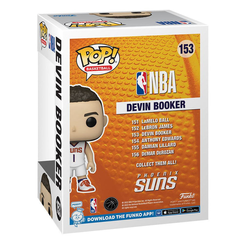 NBA POP! Sports Vinyl Figure Devin Booker (Suns) 9 cm [PREORDINE] (8030785208622)