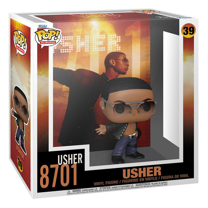 Usher POP! Albums Vinyl Figure 8701 9 cm Figure POP! Usher [PREORDINE] (8030728782126)