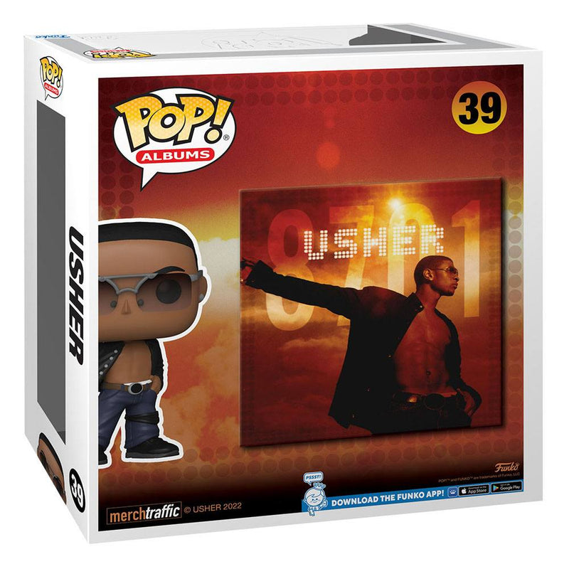 Usher POP! Albums Vinyl Figure 8701 9 cm Figure POP! Usher [PREORDINE] (8030728782126)