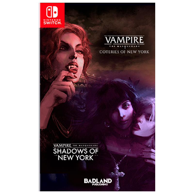 Vampire: The Masquerade Coteries of New York + Shadows of New York Nintendo Switch [PREORDINE] (6837667463222) (6837667987510)