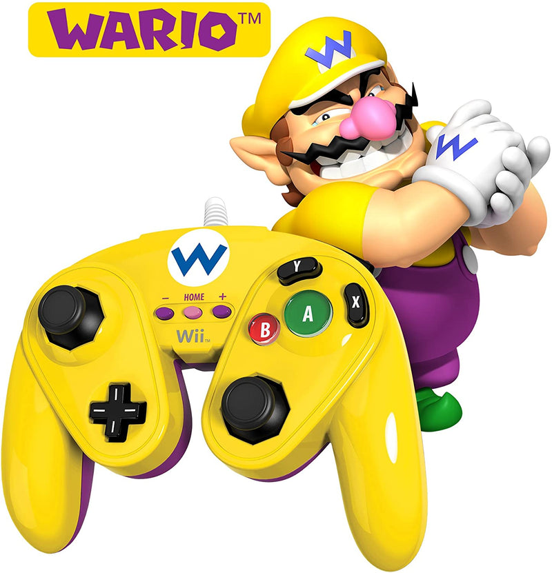 WIRED FIGHT PAD  WARIO (Wii - Wii U) JOYPAD (4584801271862)
