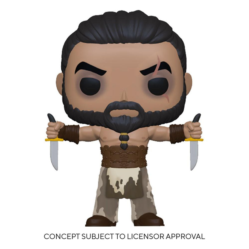 Game of Thrones POP! TV Vinyl Figure Khal Drogo w/Daggers 9 cm (pre -order) (6552974721078)