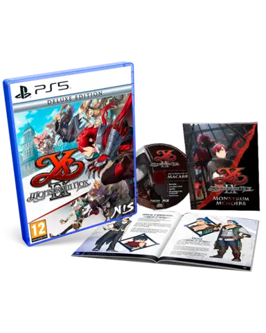 Ys IX: Monstrum Nox Deluxe Edition Playstation 5 [PRE-ORDINE] (8110114865454)