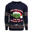 MAGLIONE NATALIZIO UFFICIALE STAR WARS MASTER YODA - UGLY SWEATER (4782188232758)